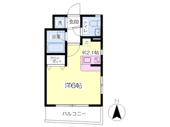 第三カワセビルの物件間取画像